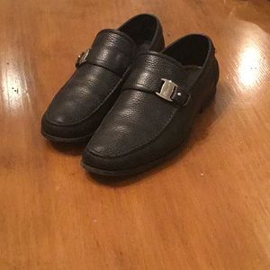 Black Ferragamo loafers, beautiful Condition490$!!